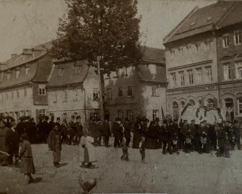 Gefeller Markt um 1900